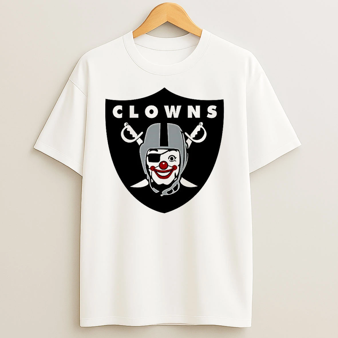Las Vegas Raiders Clowns Logo T Shirts