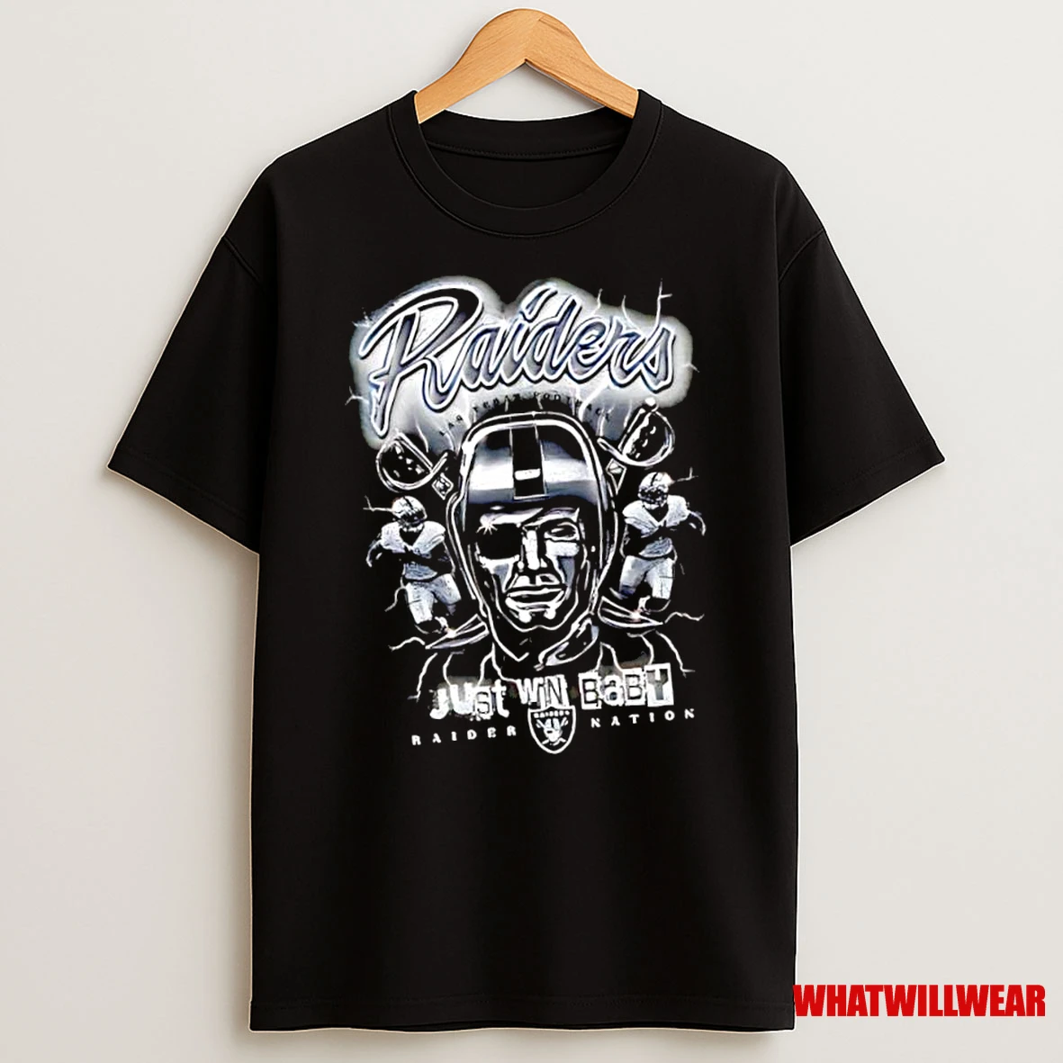Las Vegas Raiders Nfl Team Nation Just Win Baby Shirts