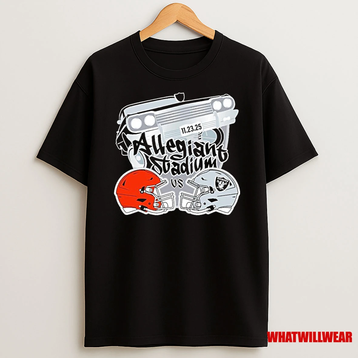 Las Vegas Raiders Vs Cleveland Browns November 23 2025 Head To Head Shirts