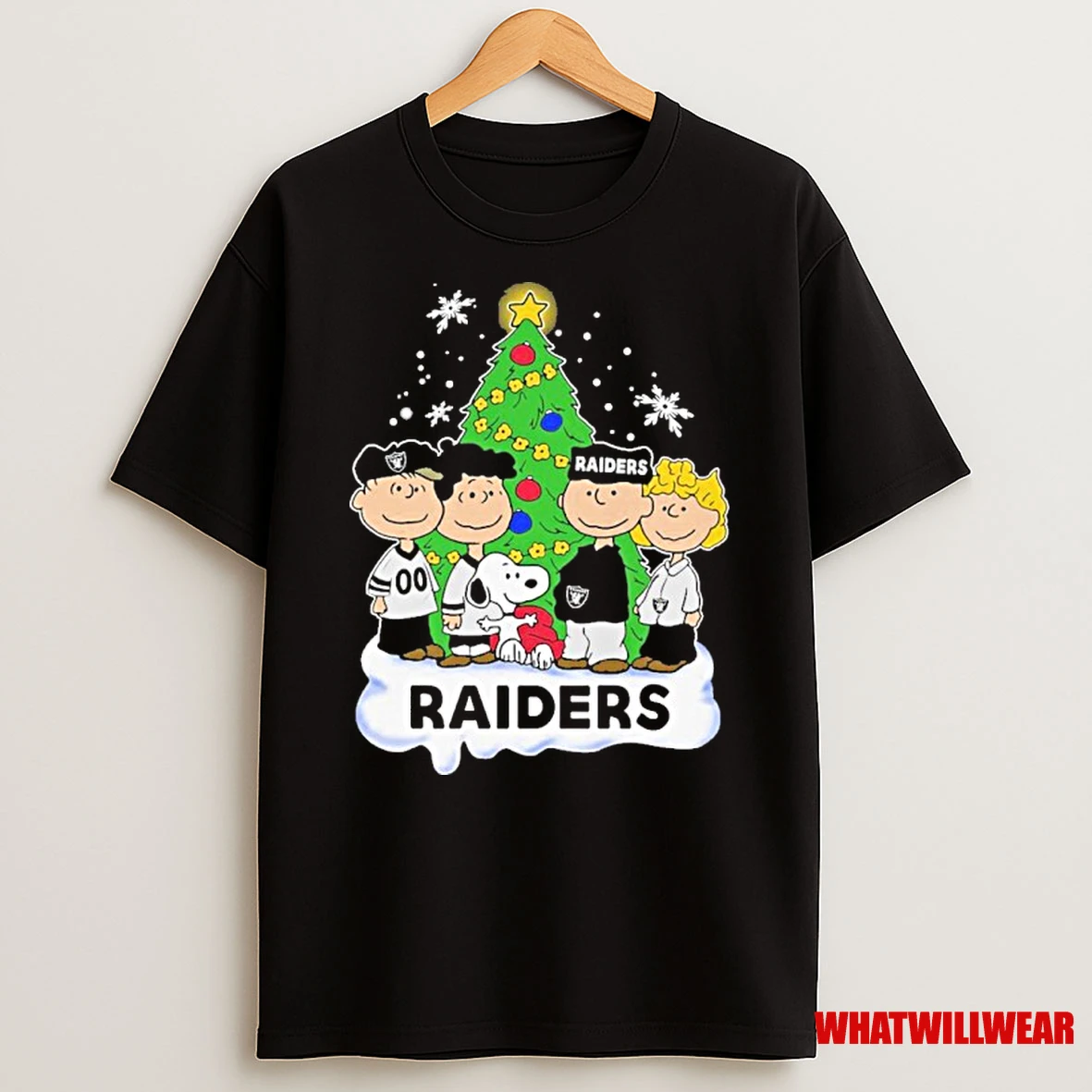 Las Vegas Raiders X The Peanuts Merry Christmas Shirts