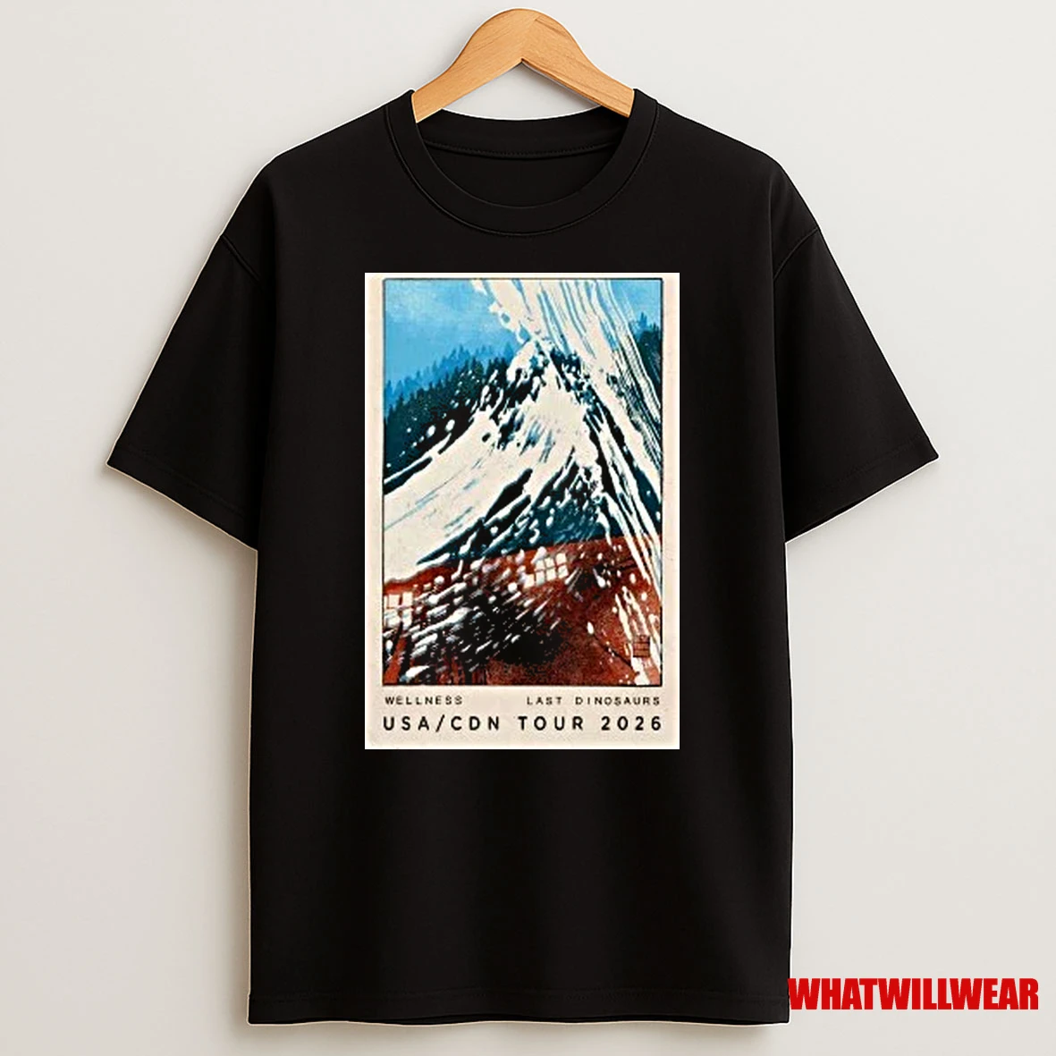 Last Dinosaurs North America 2026 Shows Shirts