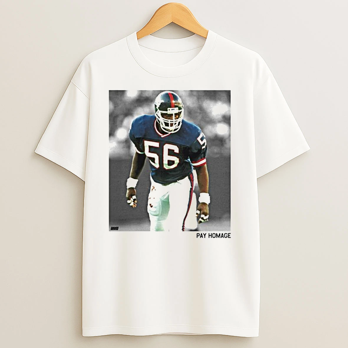 Lawrence Taylor New York Giants Nfl Pay Homage Retro Ornaments T Shirts