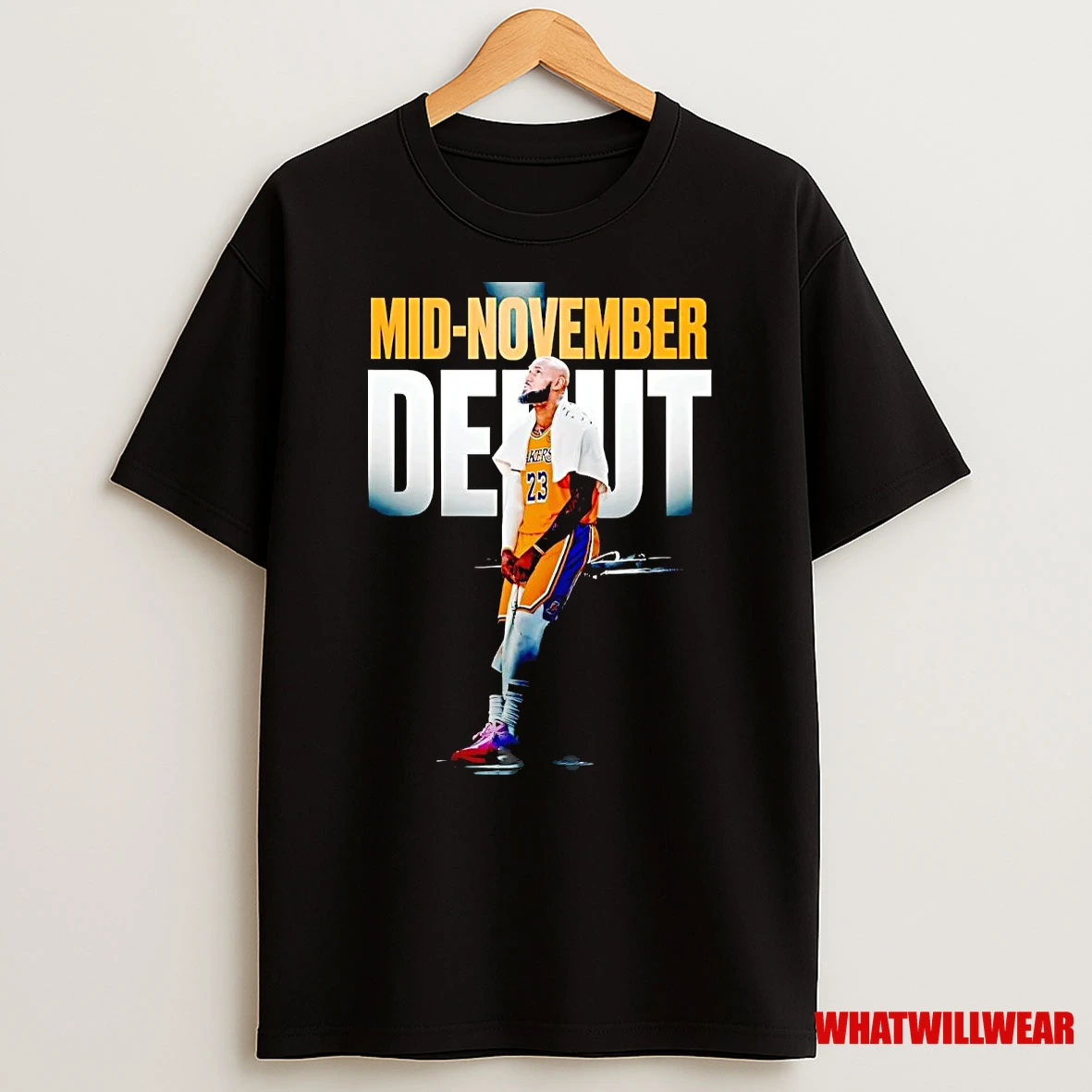Lebron James Mid November Debut Shirts