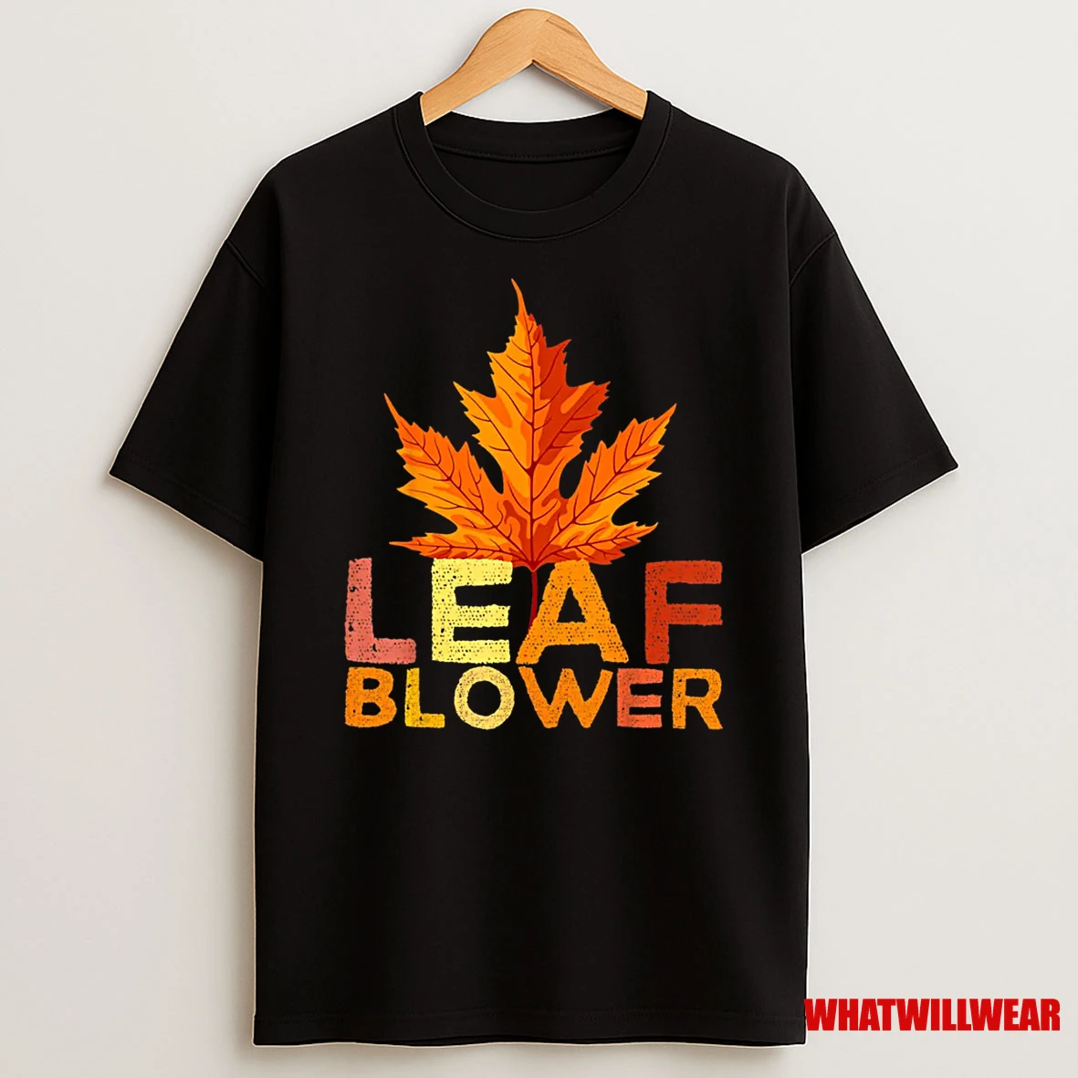 Leaf Blower Adult Halloween Matching Couples Costume Shirts