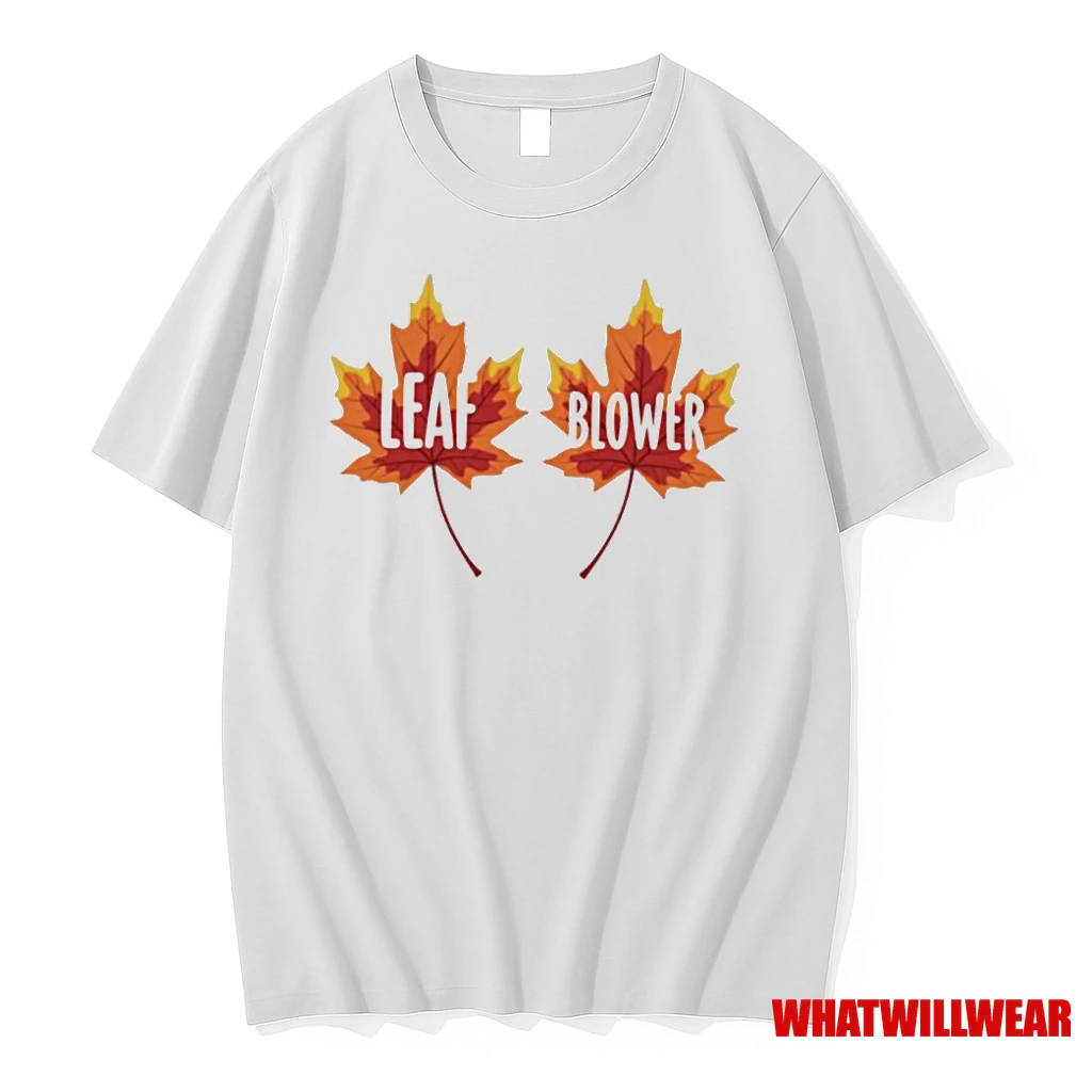 Leaf Blower Fall Thanksgiving Matching Shirts
