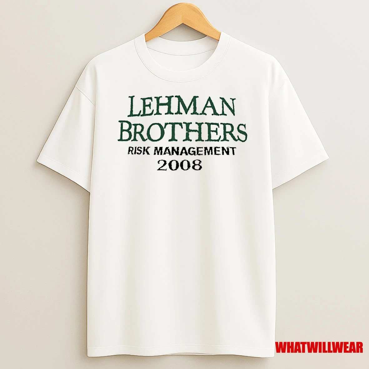 Lehman Brothers Risk Management 2008 Shirts