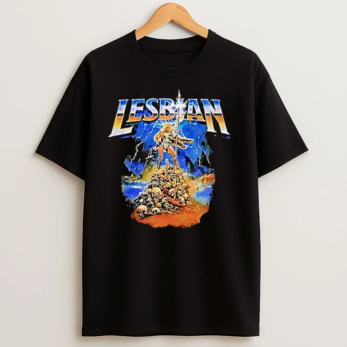 Lesbian Warrior Princess Dark Fantasy Lgbt Meme Ornaments T Shirts