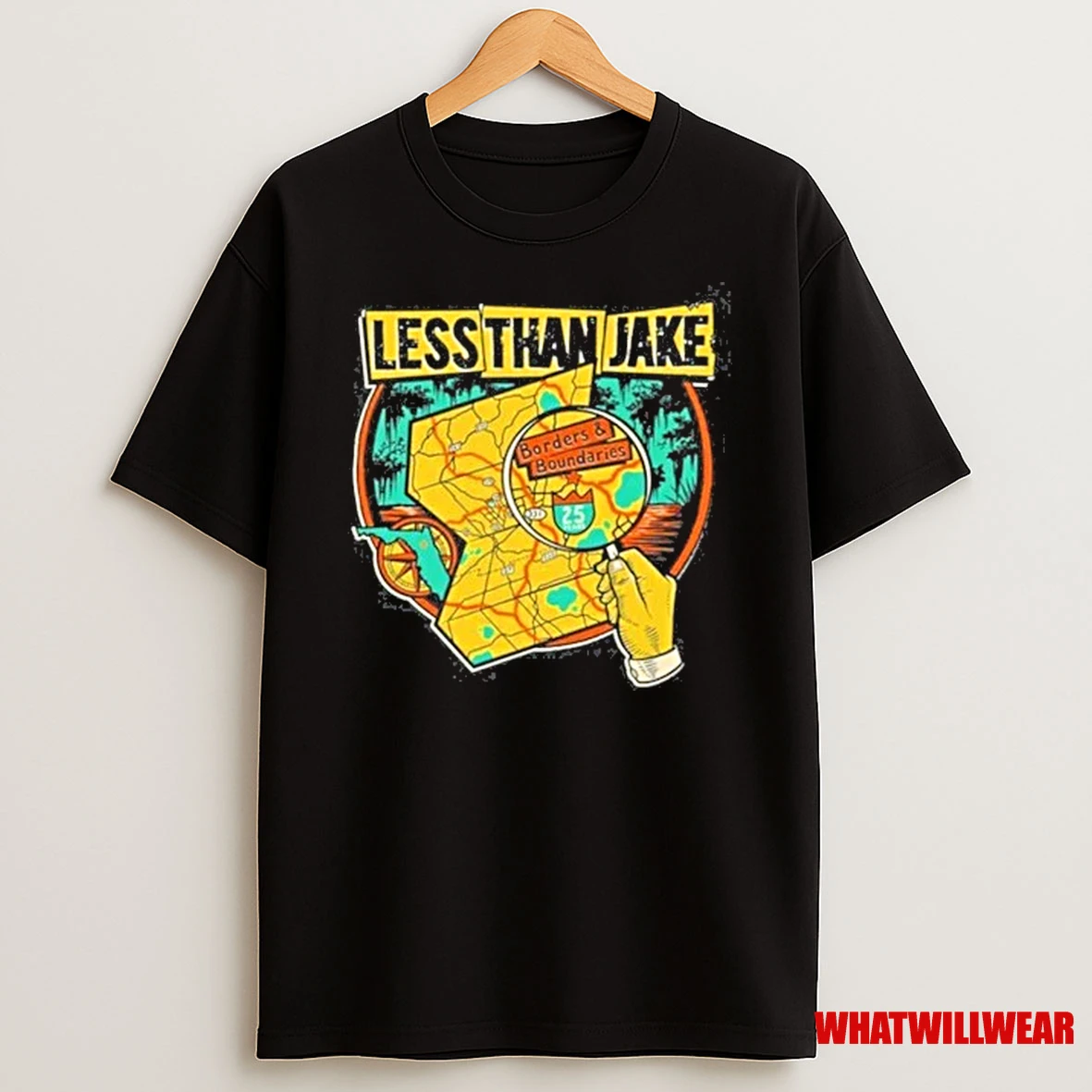 Less Than Jake Borders Boundaries Anniversary 2025 Shirts
