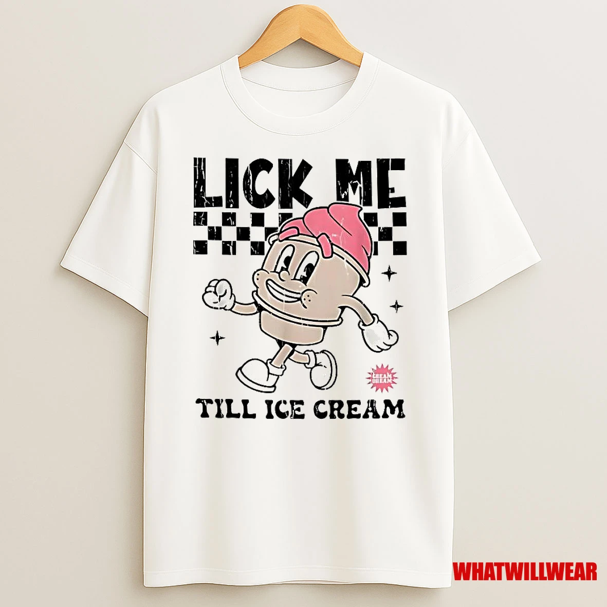 Lick Me Till Ice Cream Cute Shirts