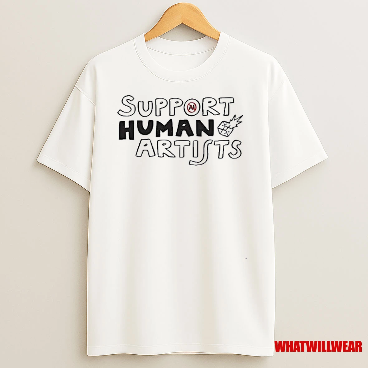 Lightbox Expo Support Human Artists Shirts
