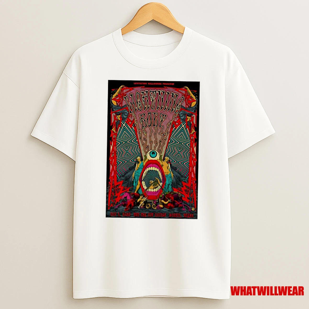 Lightning Bolt Austin Texas Nov 1 2025 Shirts