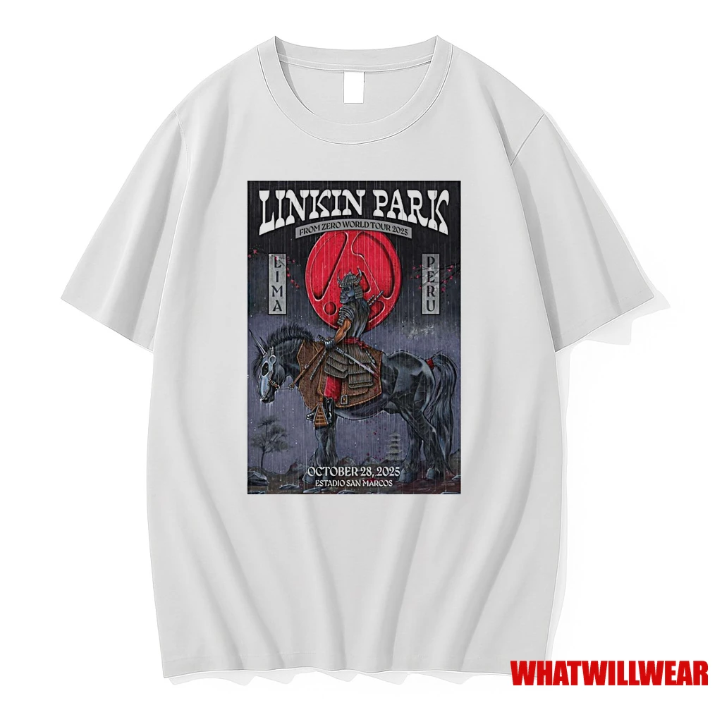 Linkin Park From Zero World Tour 28 October 2025 Estadio San Marcos Lima Shirts