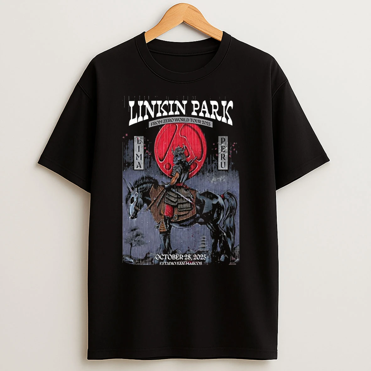 Linkin Park October 28 2025 At Estadio Universidad San Marcos T Shirts