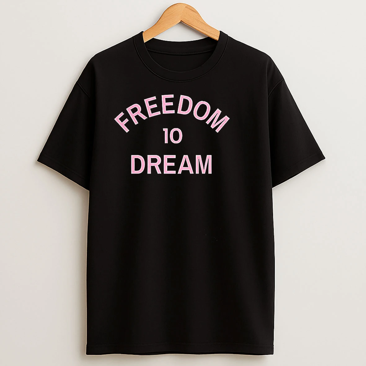Lionel Messi Wearing Freedom 10 Dream T Shirts
