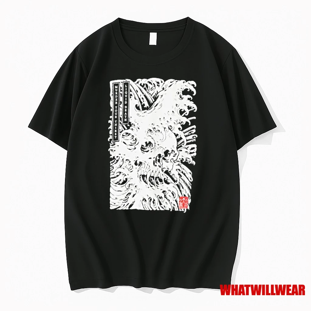 Liquid Death Death Wave Shirts