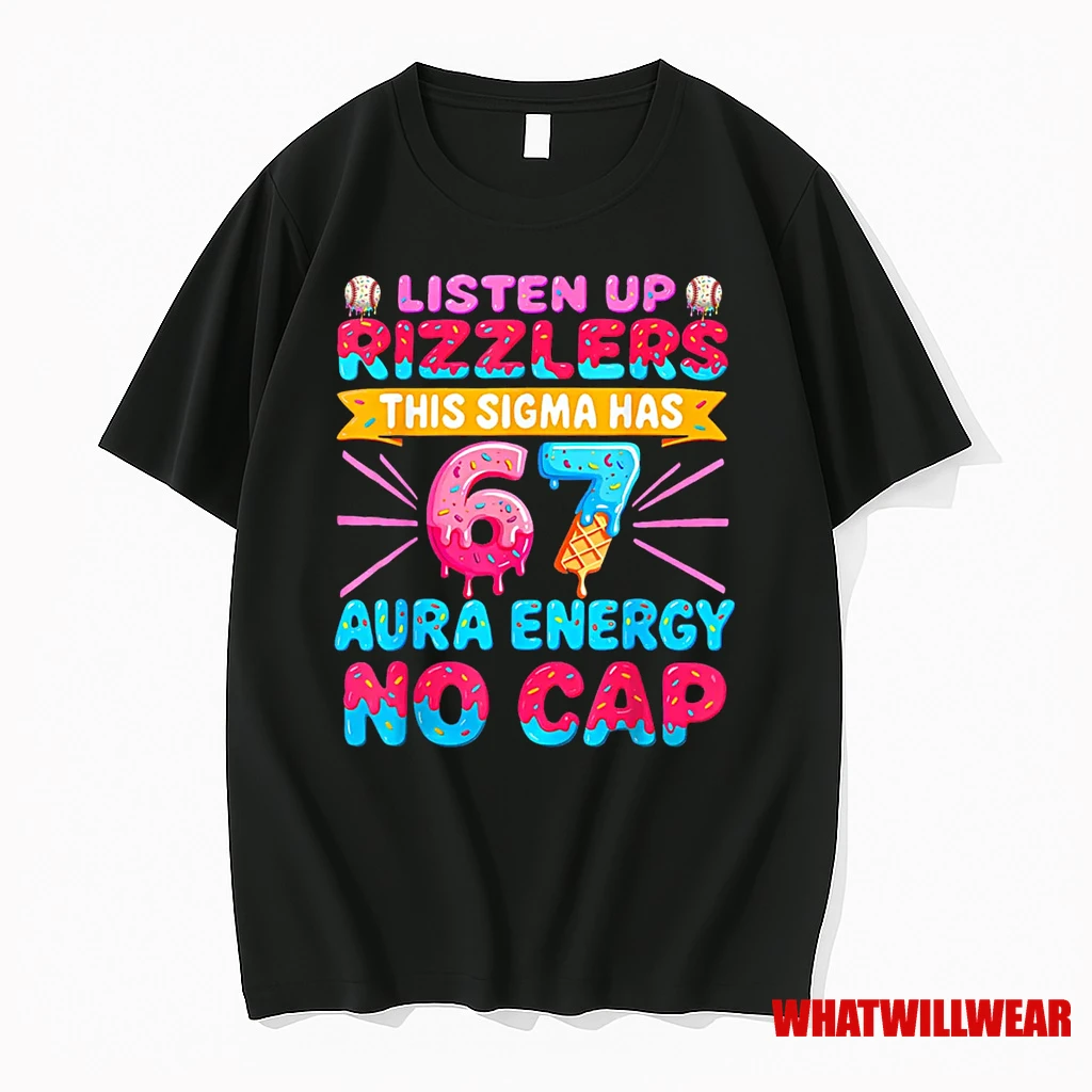 Listen Up Rizzlers This Sigma Has 67 Aura Energy Six Seven Shirts
