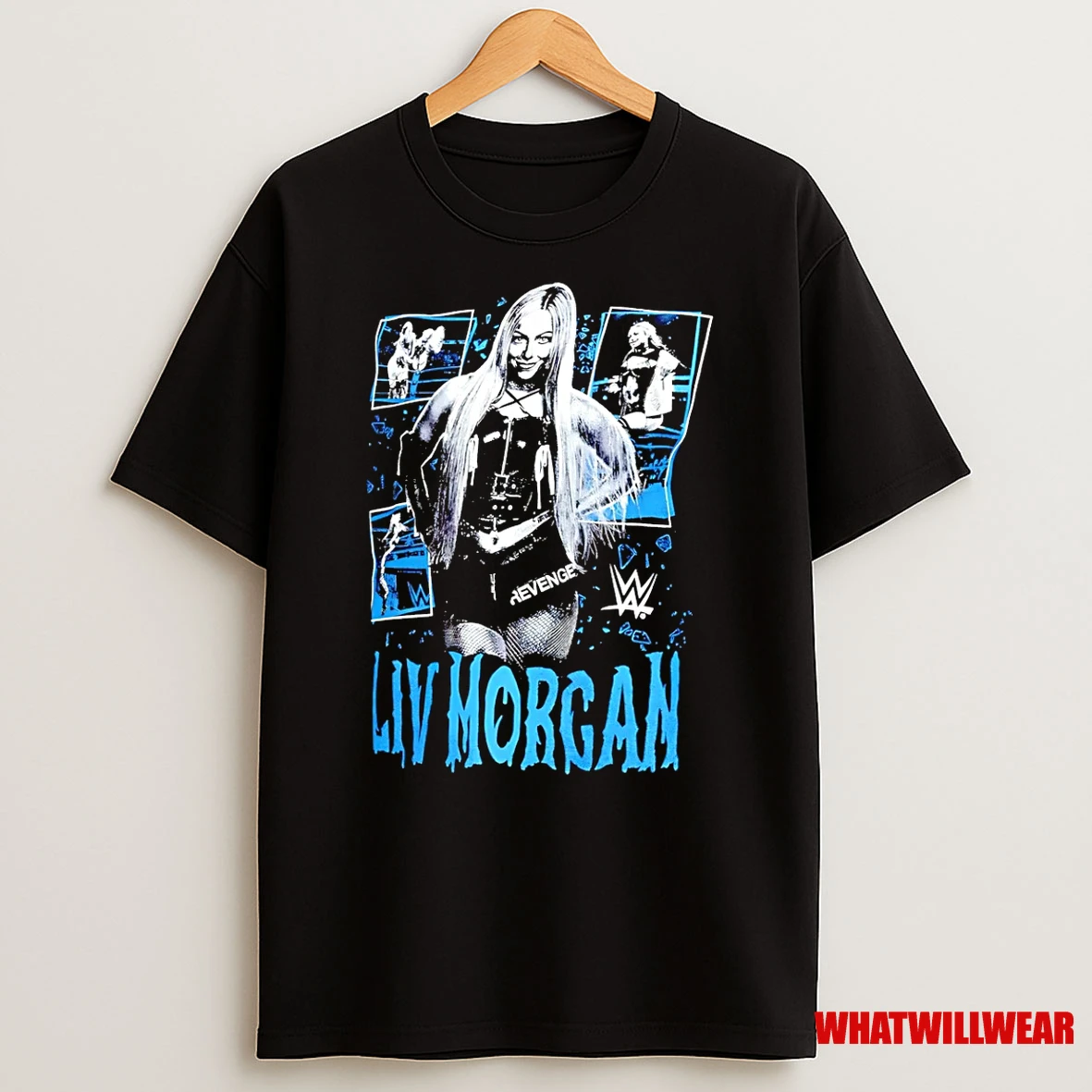 Liv Morgan Collage Wwe Graphic Shirts