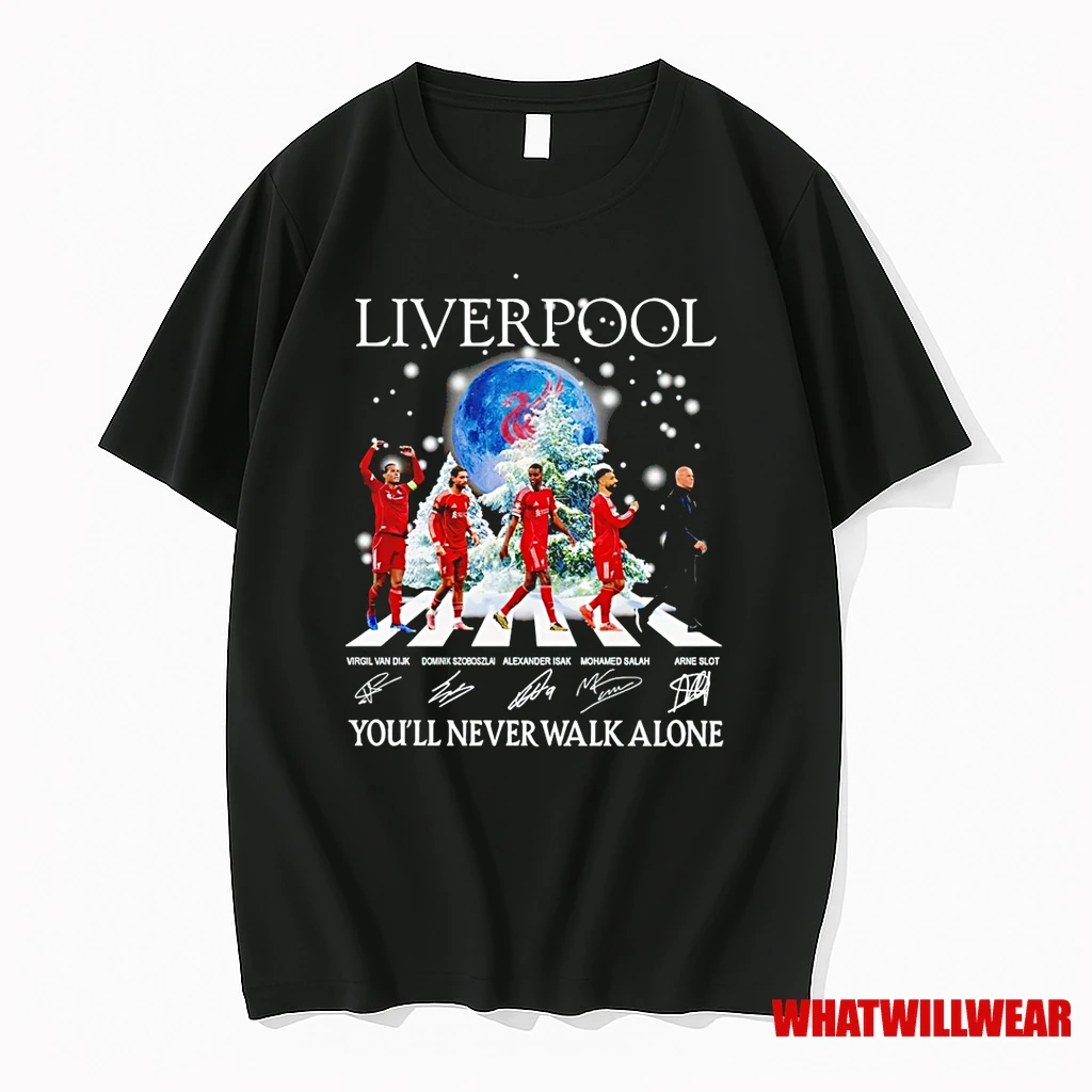 Liverpool Fc Youll Never Walk Alone Signature Abbey Road Shirts