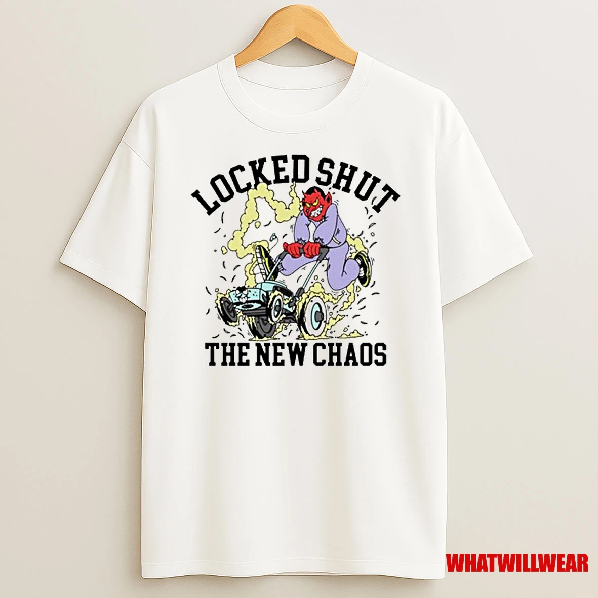 Locked Shut Tnc Mower Ornaments Shirts