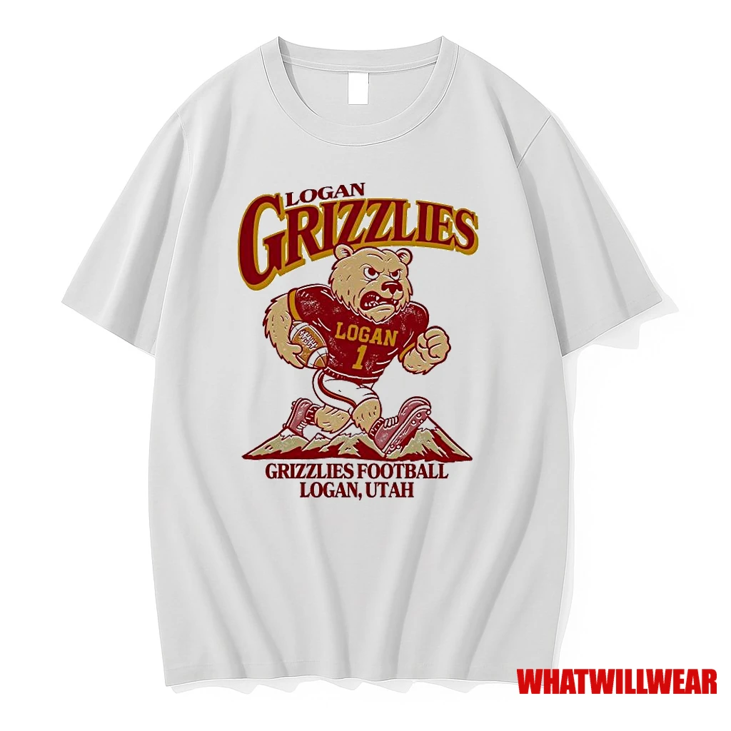 Logan Grizzlieshigh Football Mascot 2025 Shirts