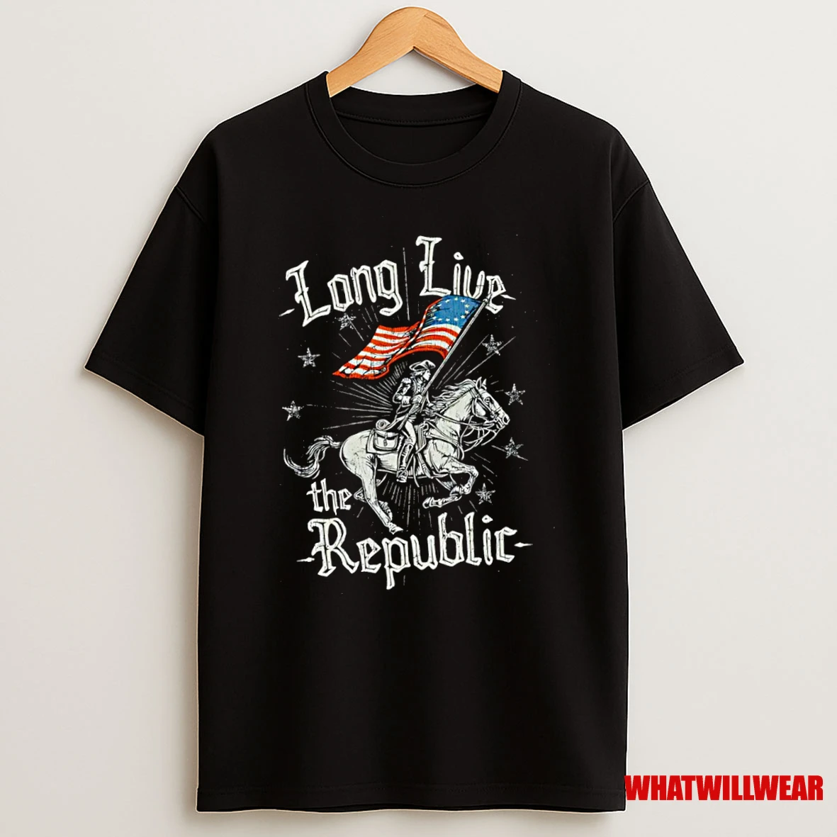 Long Live The Republic American Flag Shirts