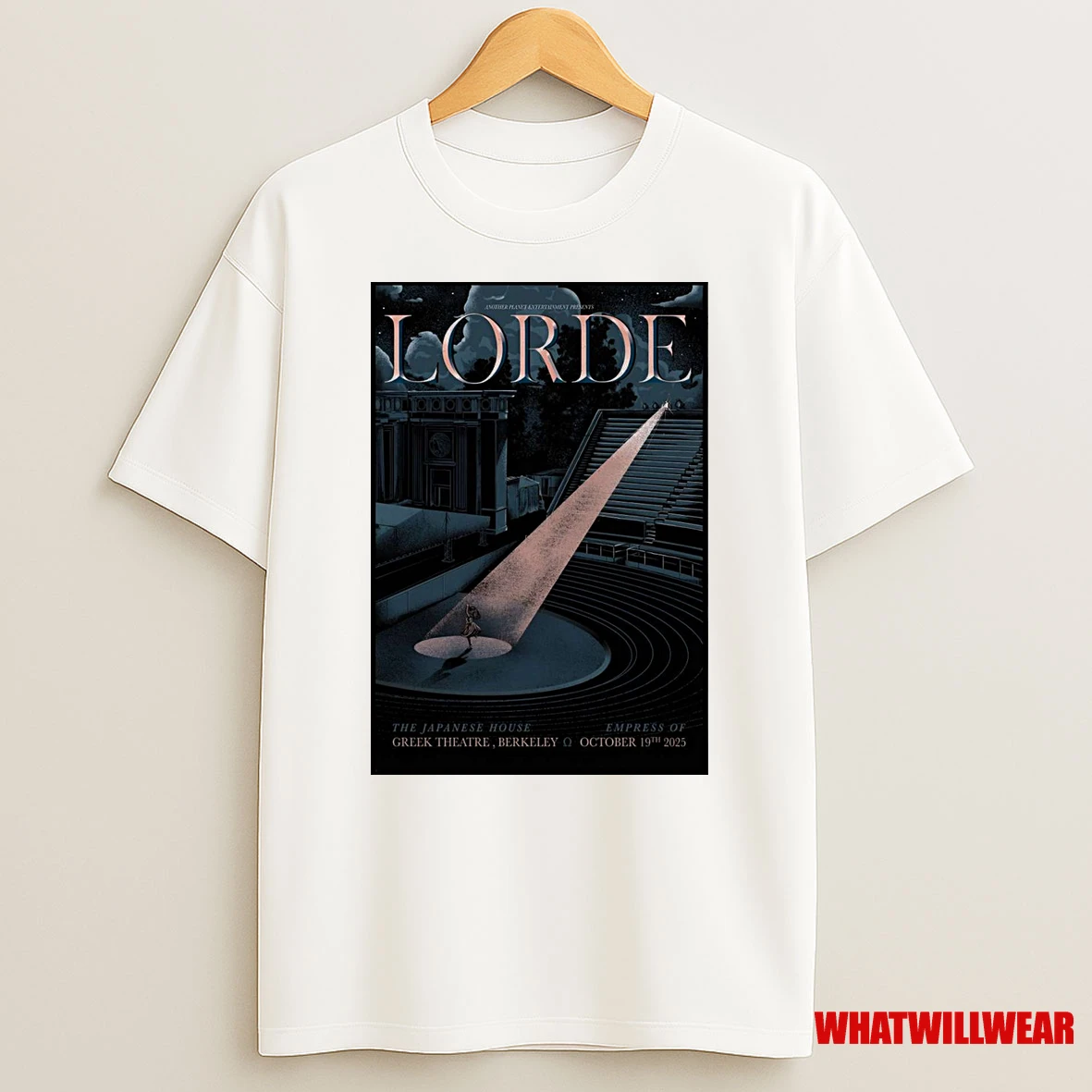 Lorde October 19 2025 The Japanese House The Greek Theatre Show Shirts