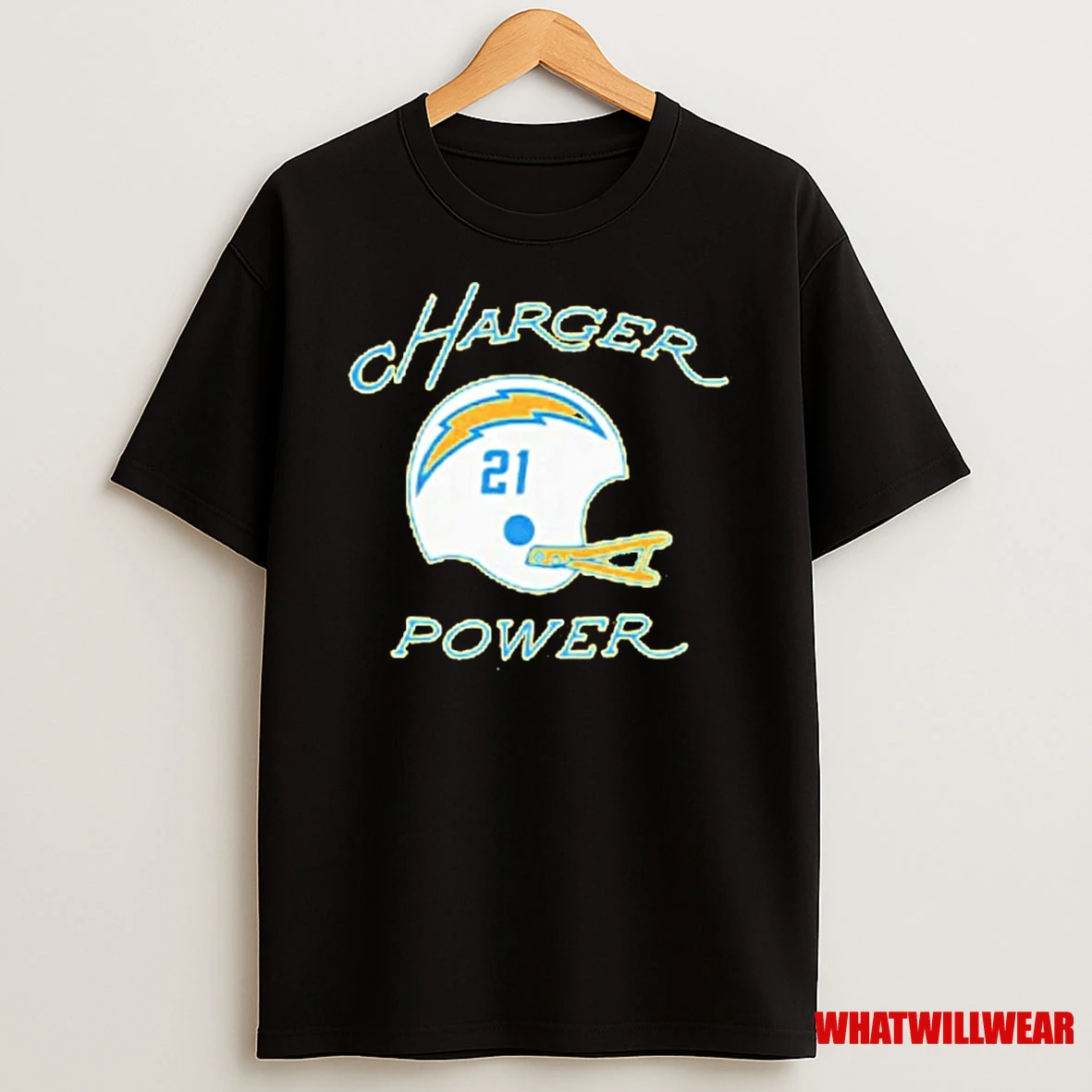 Los Angeles Chargers Charger Power Football Shirts