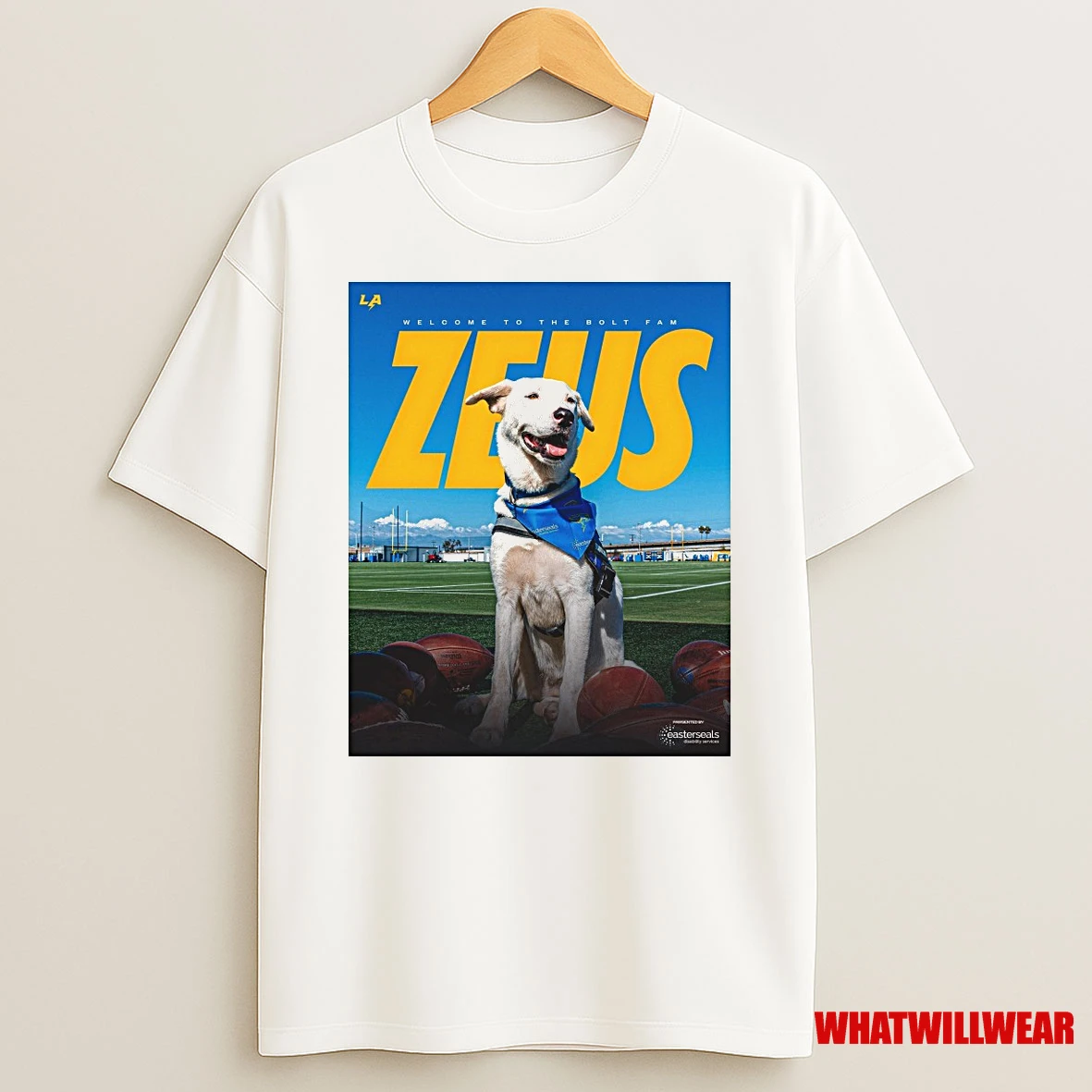 Los Angeles Chargers Welcome To The Bolt Fam Zeus Shirts