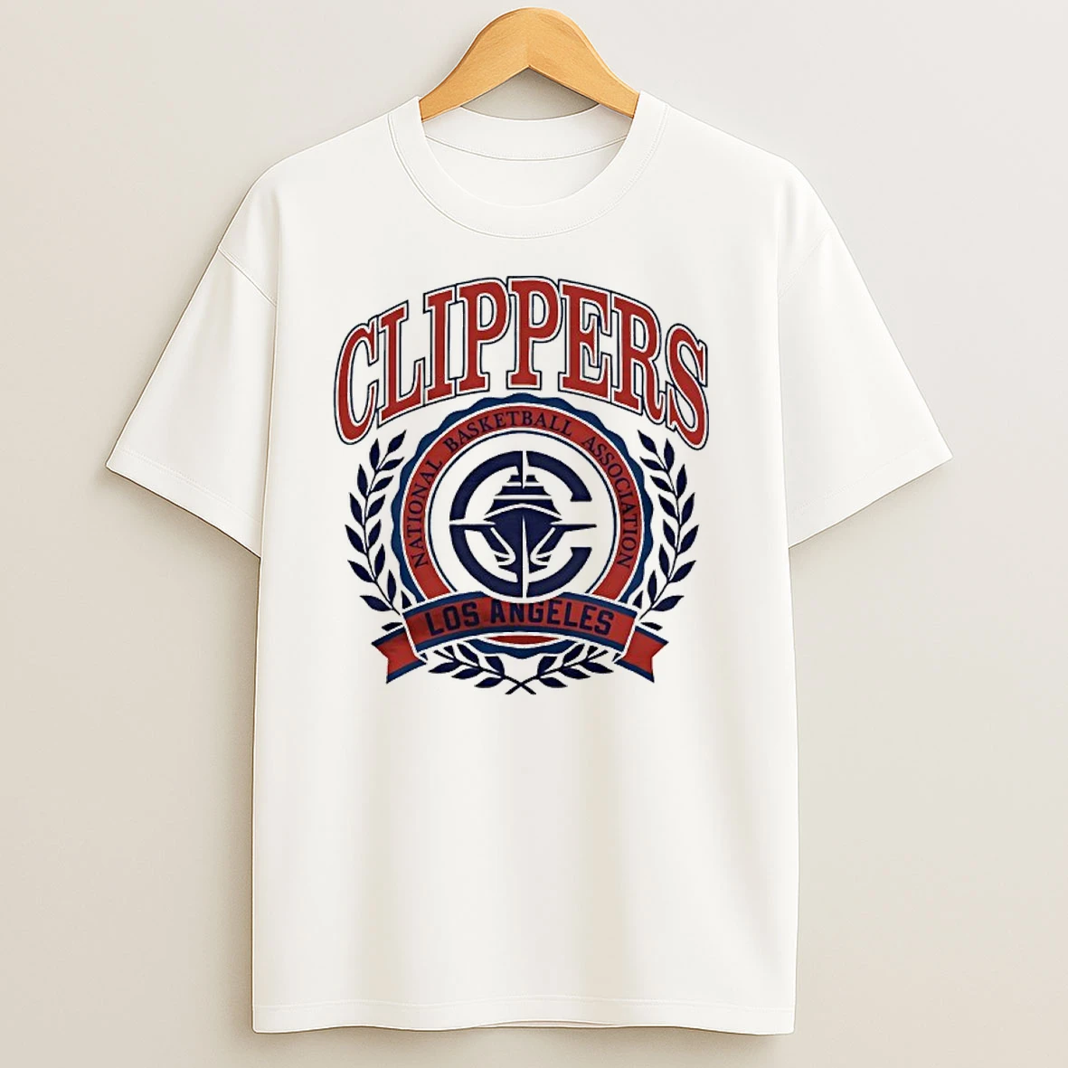Los Angeles Clippers Nba 2025 Logo T Shirts