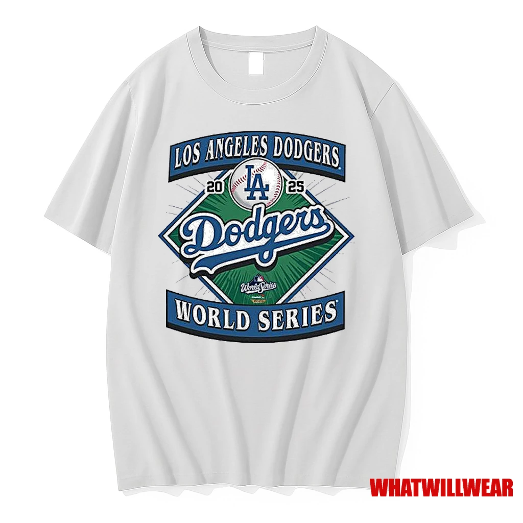 Los Angeles Dodgers 2024 World Series Franklin Logo Shirts