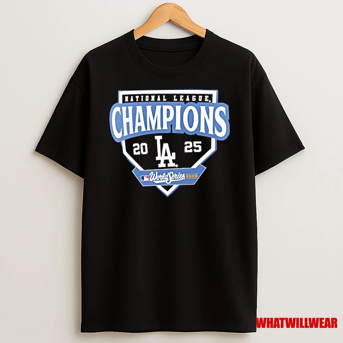 Los Angeles Dodgers 2025 National League Champions World Series Shirts