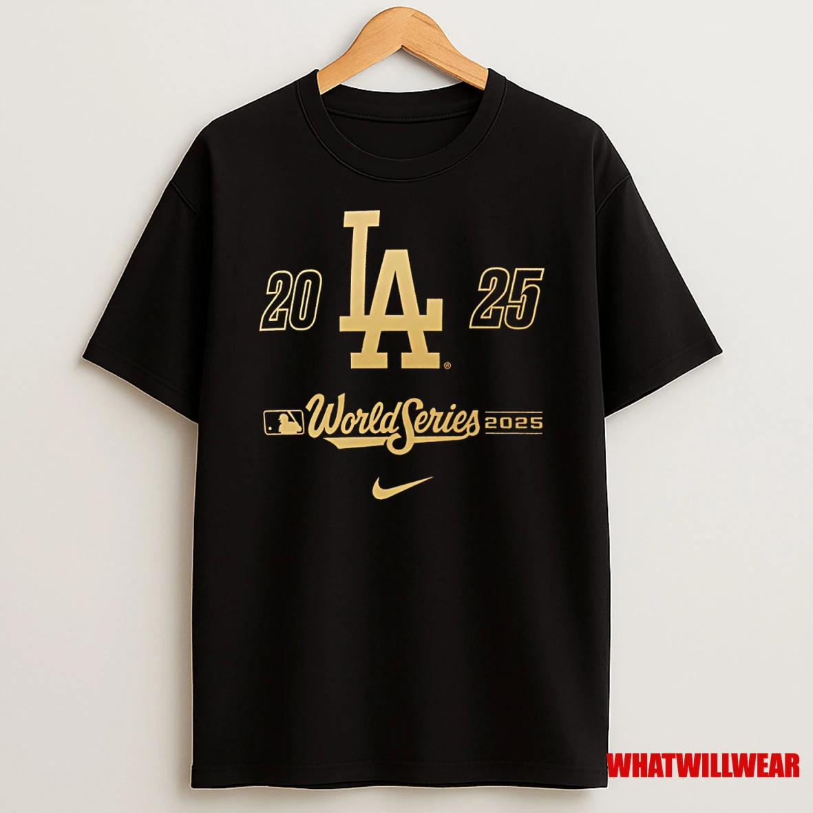 Los Angeles Dodgers 2025 World Series World Wide Nike Logo Shirts