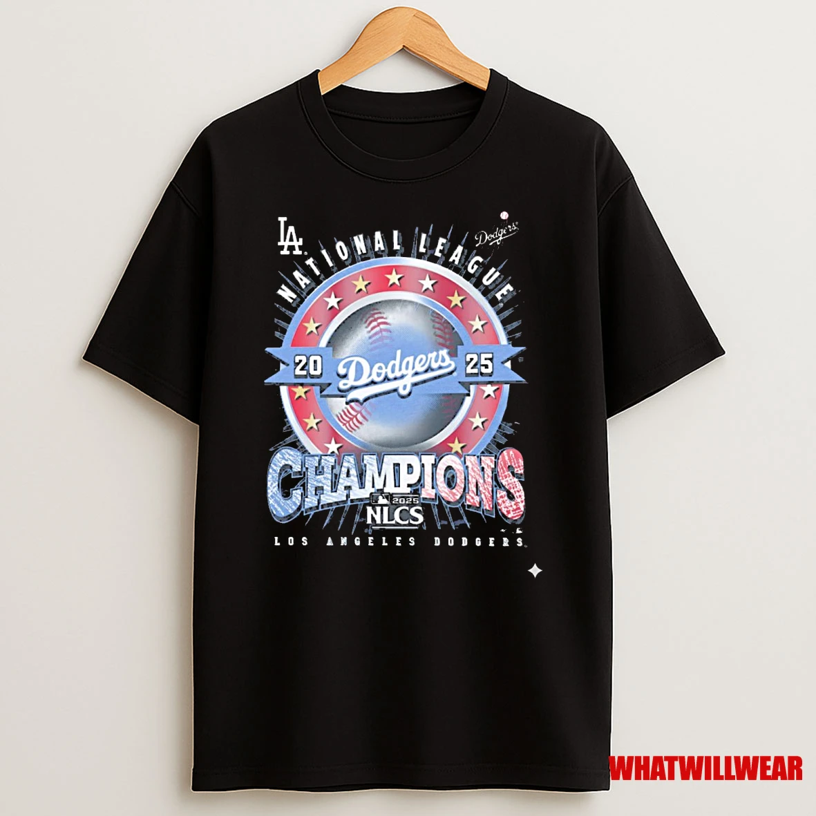 Los Angeles Dodgers 47 Mlb 2025 Nlcs National League Champions Shirts