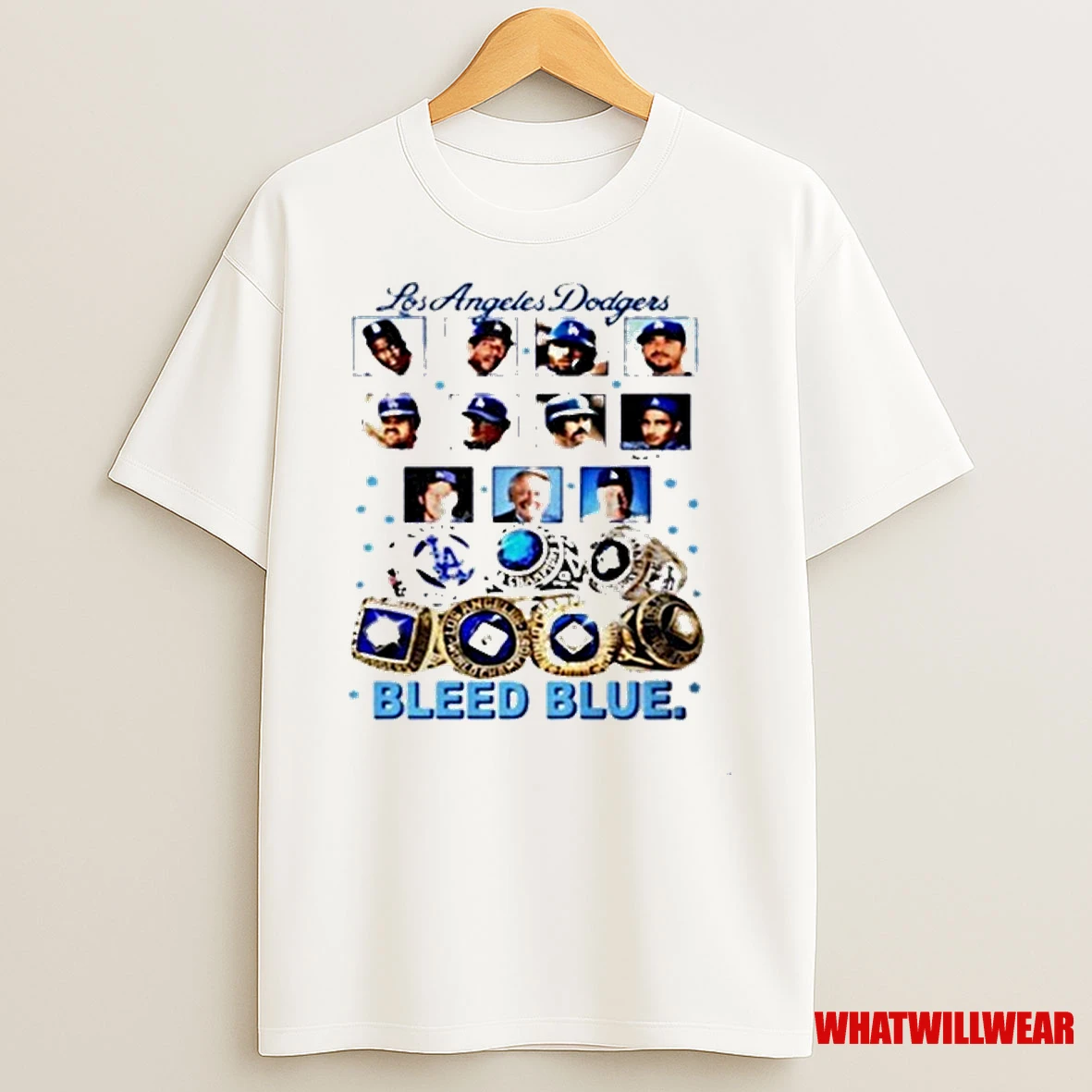Los Angeles Dodgers Bleed Blue Signature Shirts