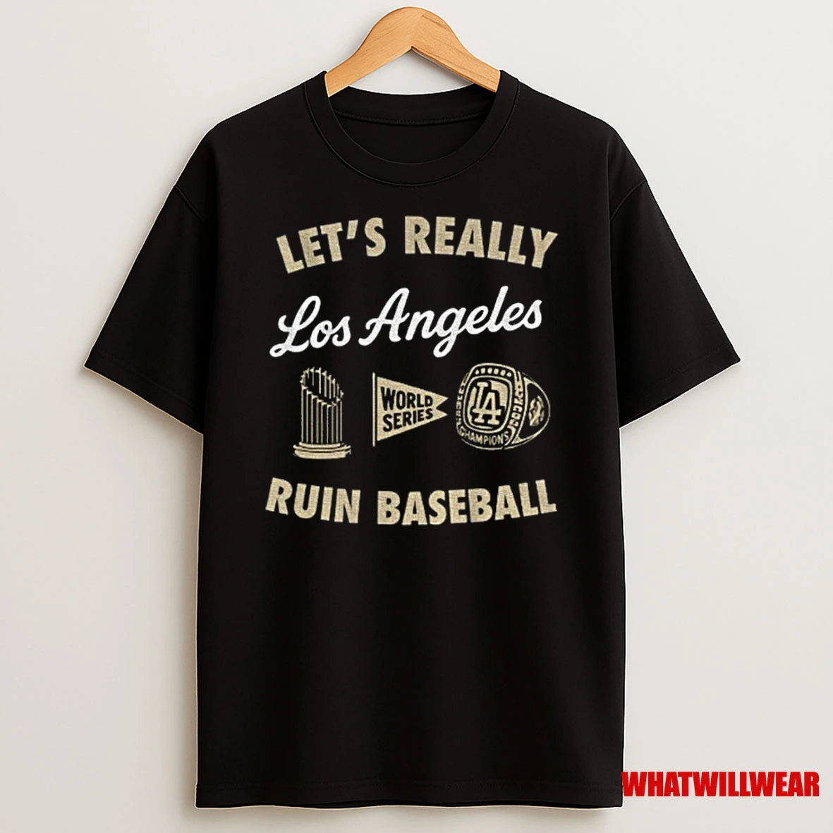 Los Angeles Dodgers Lets Really Ruin Baseball Shirts