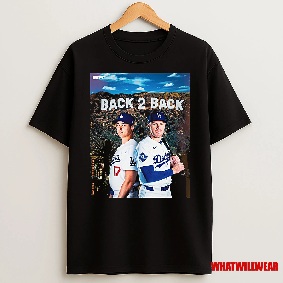 Los Angeles Dodgers Mlb 2025 Back To Back To The Fall Classic Shirts