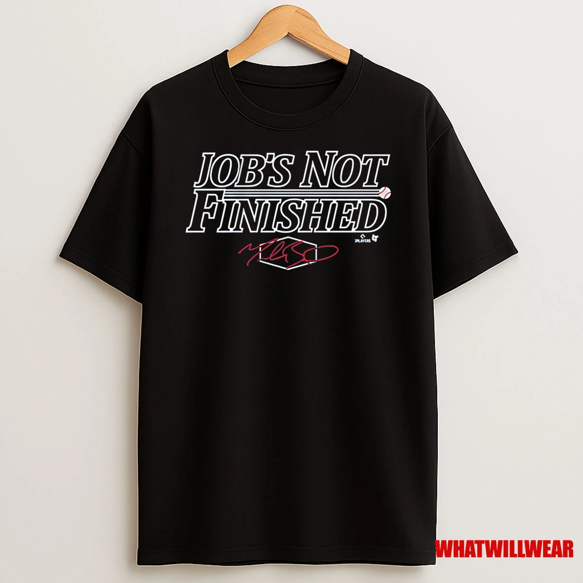 Los Angeles Dodgers Mlb 2025 Nlcs Jobs Not Finished Signature Shirts