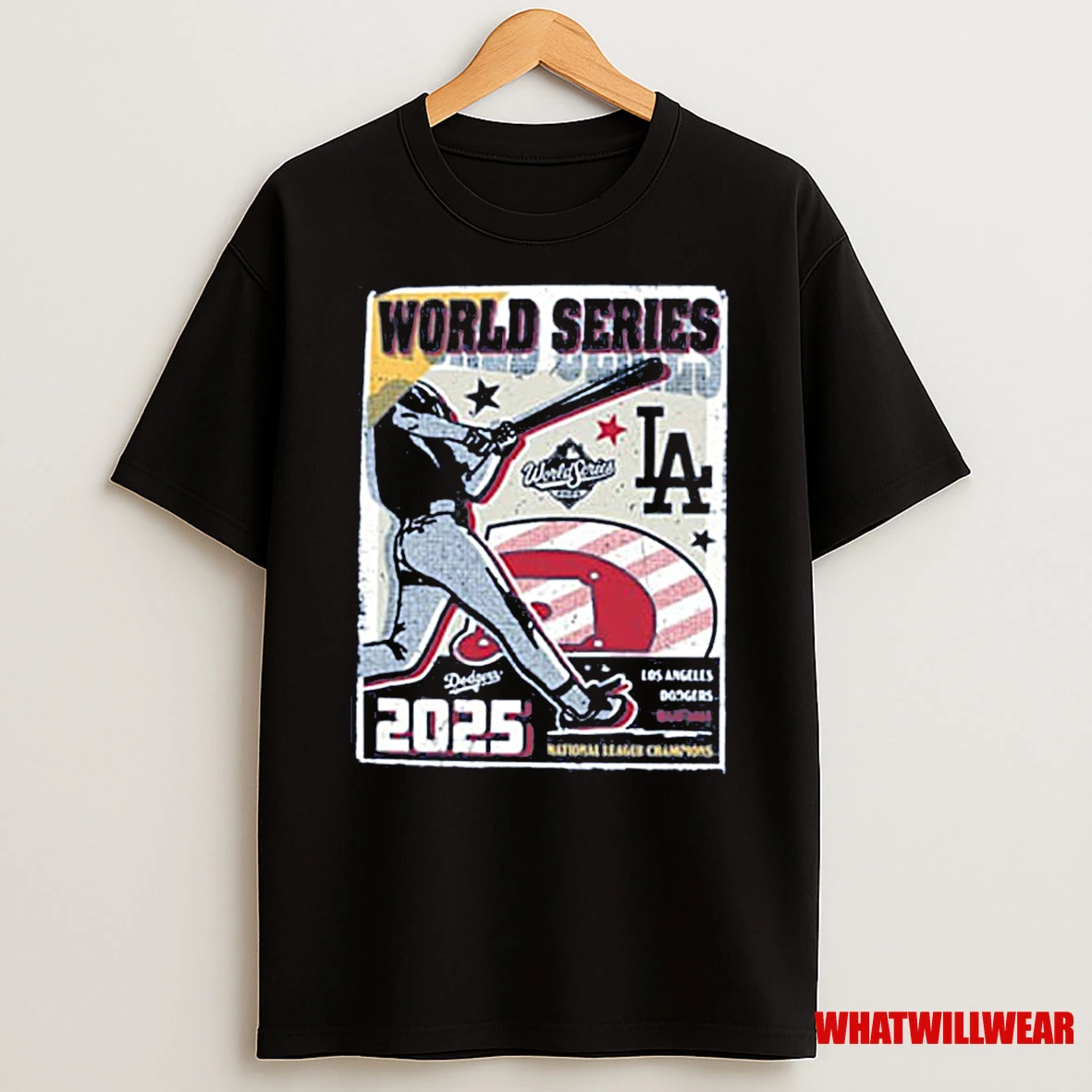 Los Angeles Dodgers Mlb 2025 Nlcs World Series National League Champions Participant Shirts