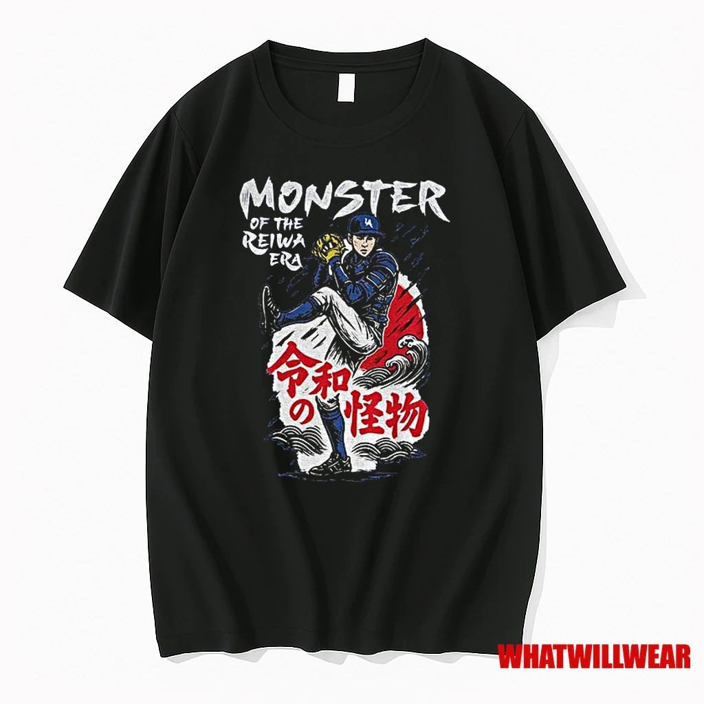 Los Angeles Dodgers Monster Of The Reiwa Era Shirts