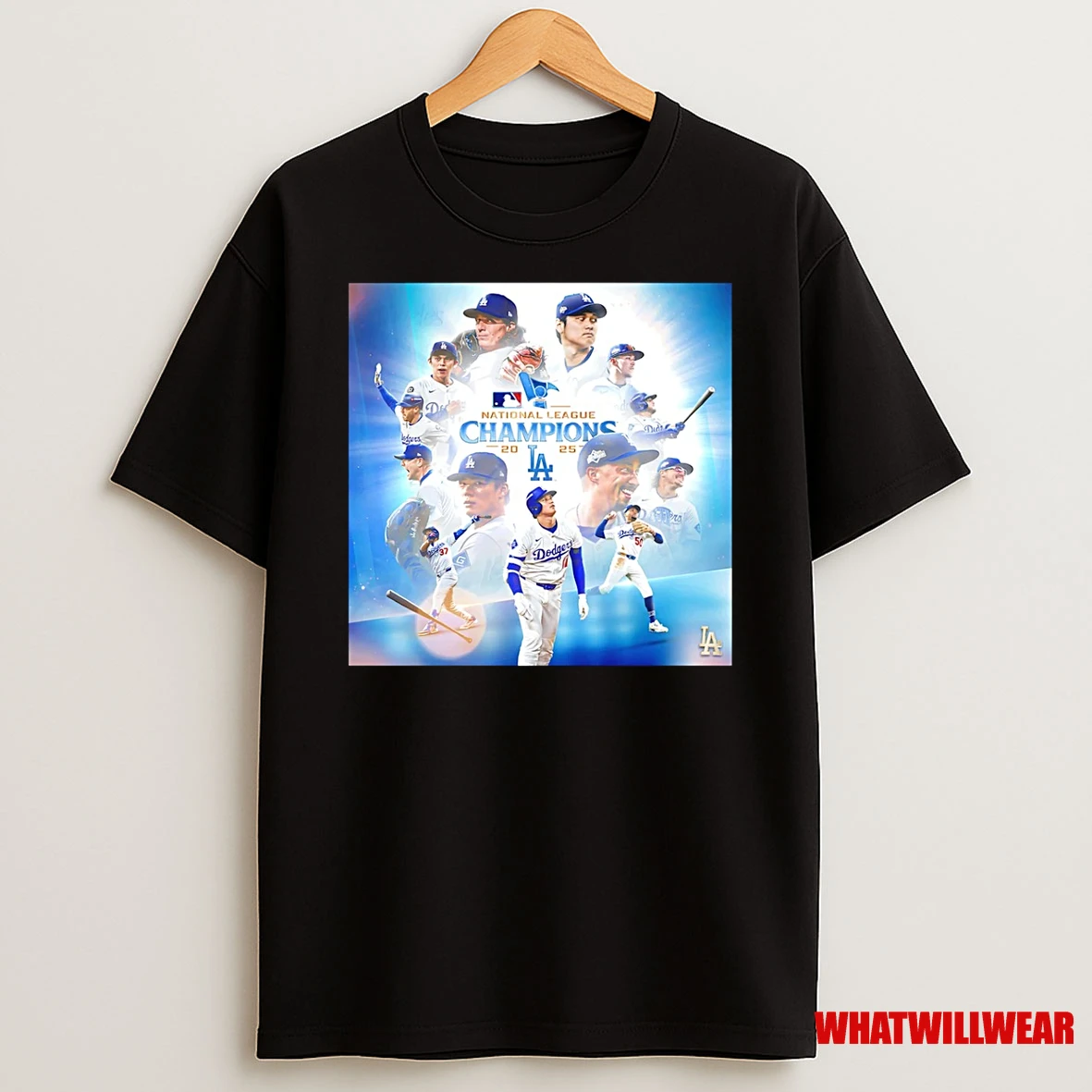 Los Angeles Dodgers National League Champions 2025 Shirts