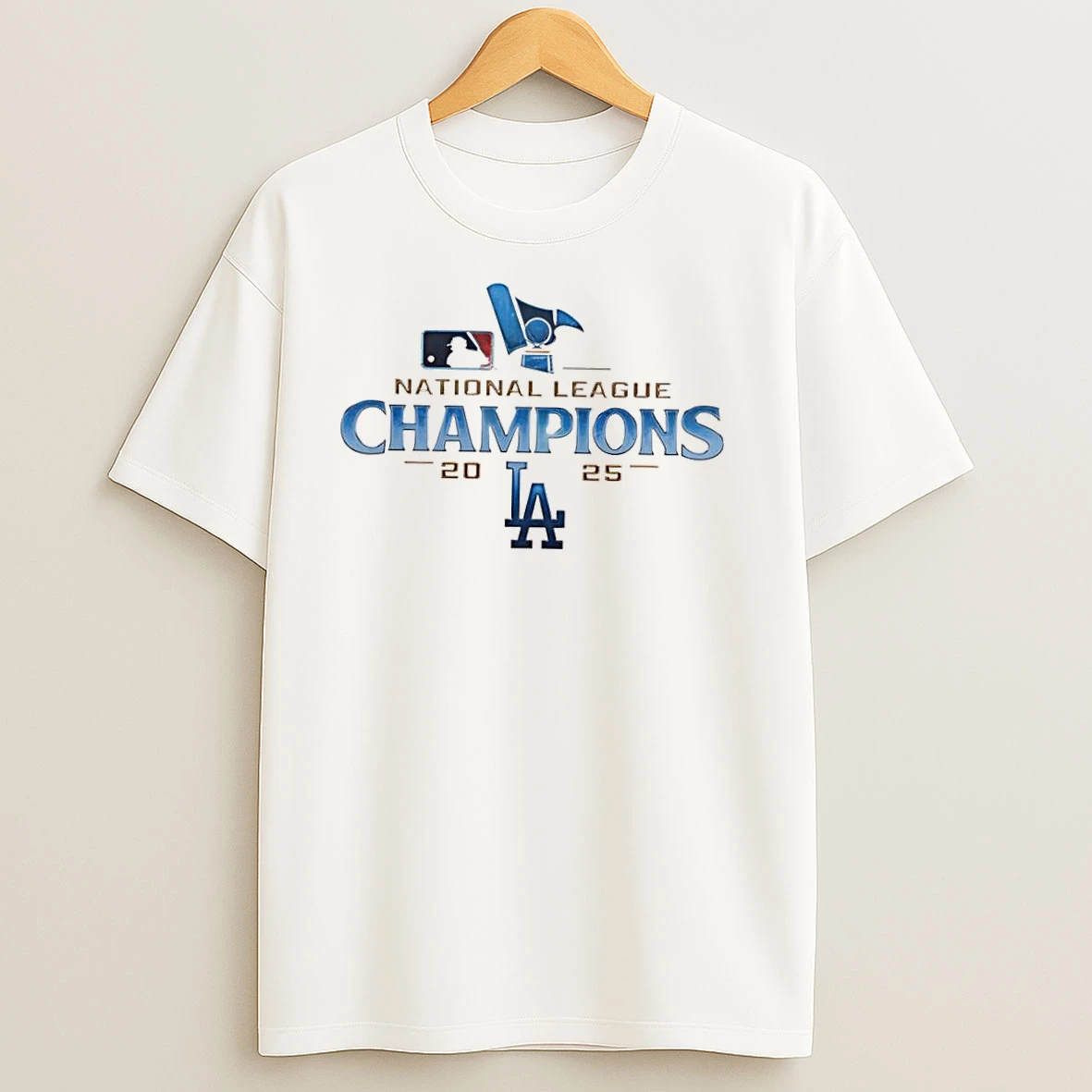 Los Angeles Dodgers National League Champions In 2025 T Shirts