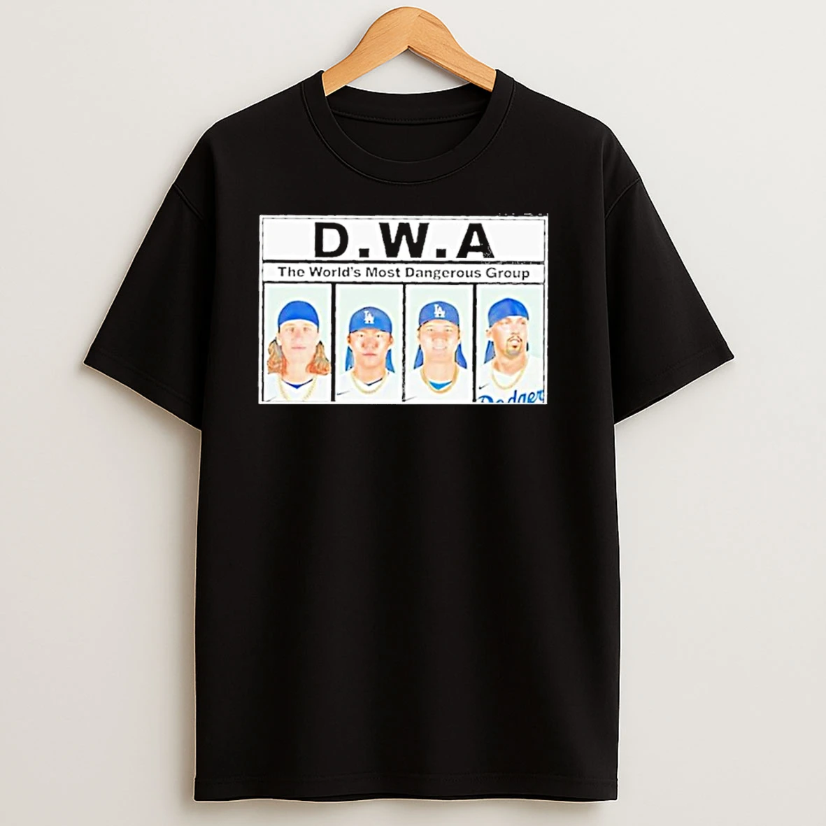 Los Angeles Dodgers Players Dwa The Worlds Most Dangerous Group T Shirts