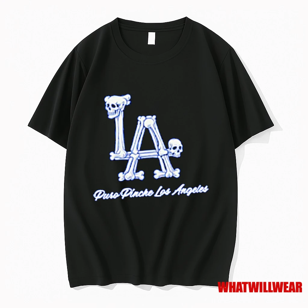 Los Angeles Dodgers Puro Pinche Los Angeles Baseball Shirts
