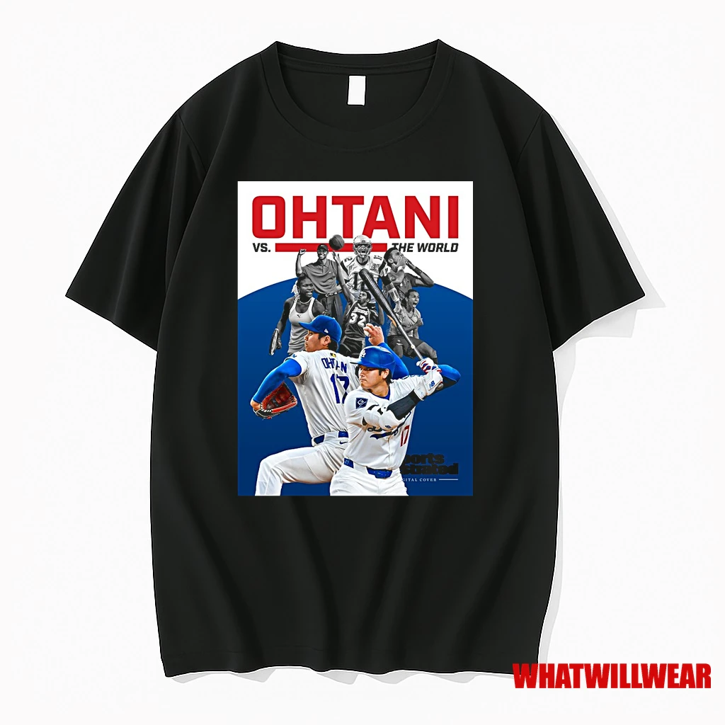 Los Angeles Dodgers Shohei Ohtani Vs The World Sports Illustrated Shirts