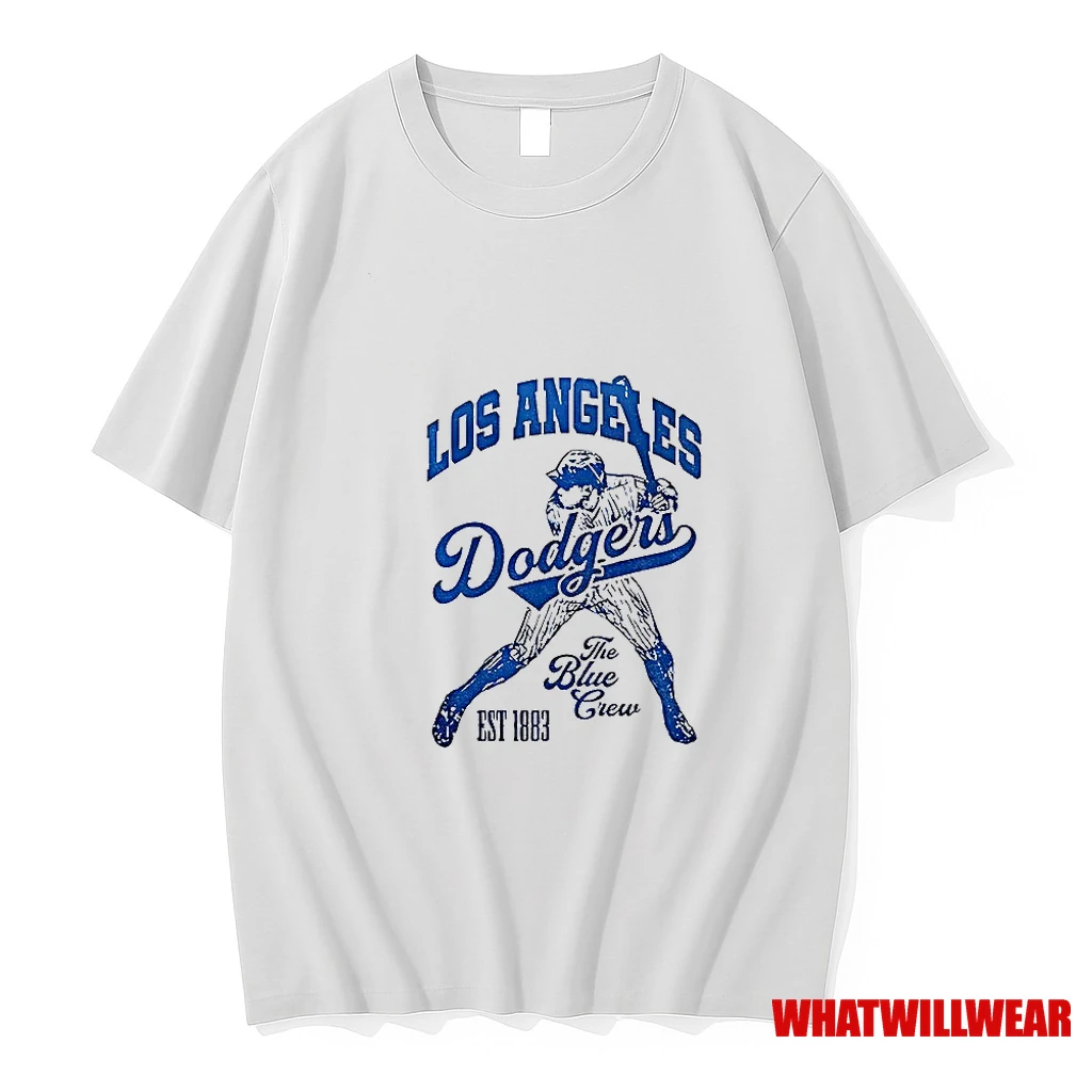 Los Angeles Dodgers The Blue Crew Stadium Vintage Batter Est 1883 Shirts