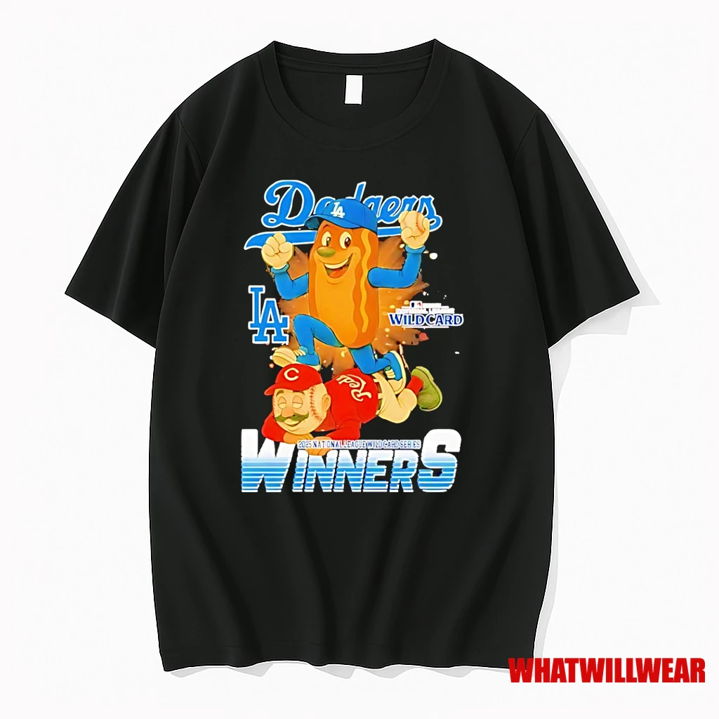 Los Angeles Dodgers Trample Cincinnati Reds National League Mlb 2025 Winners Shirts