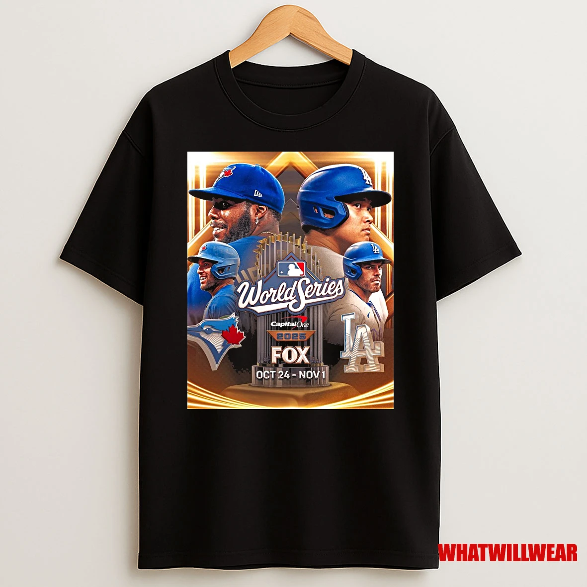 Los Angeles Dodgers Vs Toronto Blue Jays Mlb The 2025 World Series Is Set October 24 November 1 Shirts