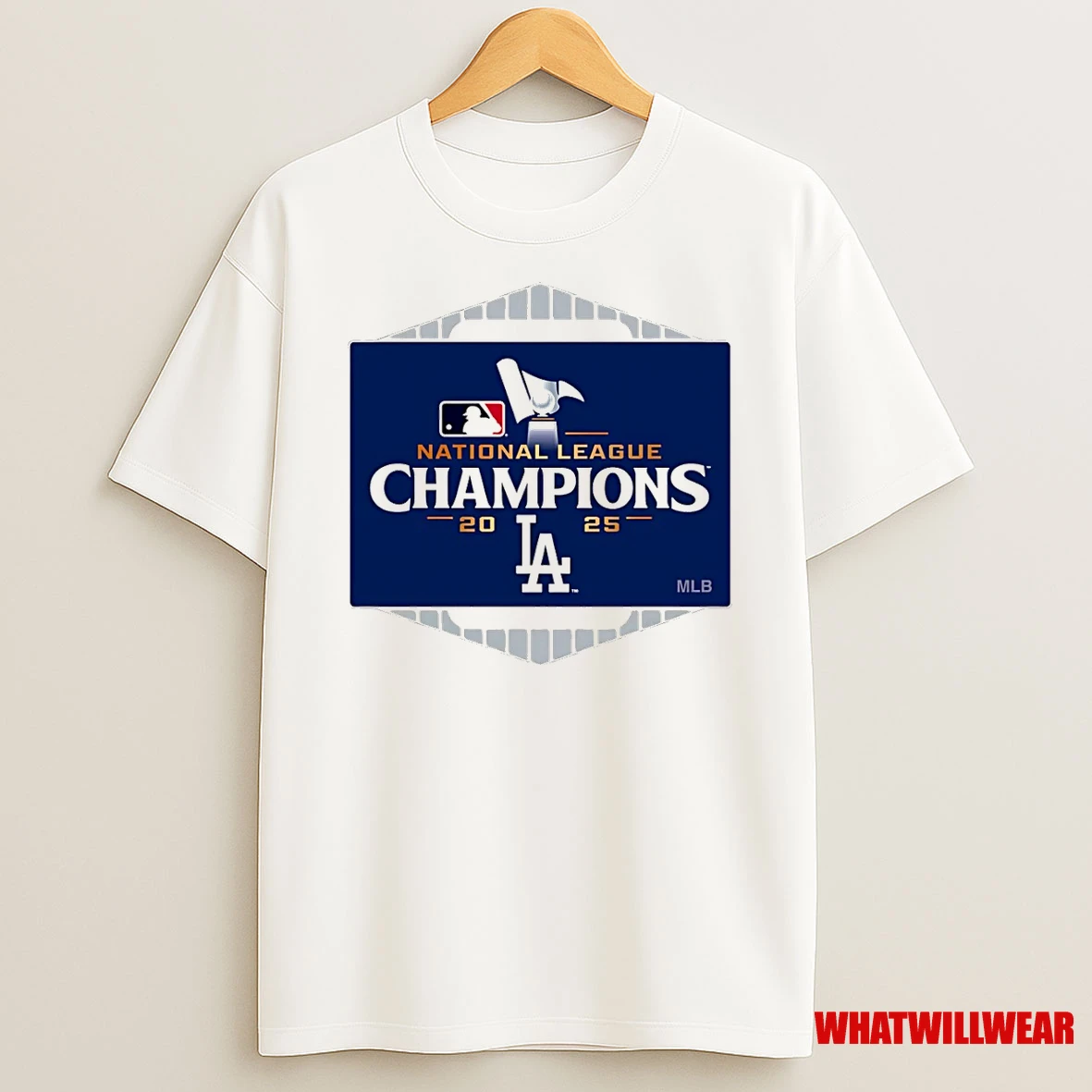 Los Angeles Dodgers Wincraft 2025 National League Champions Shirts