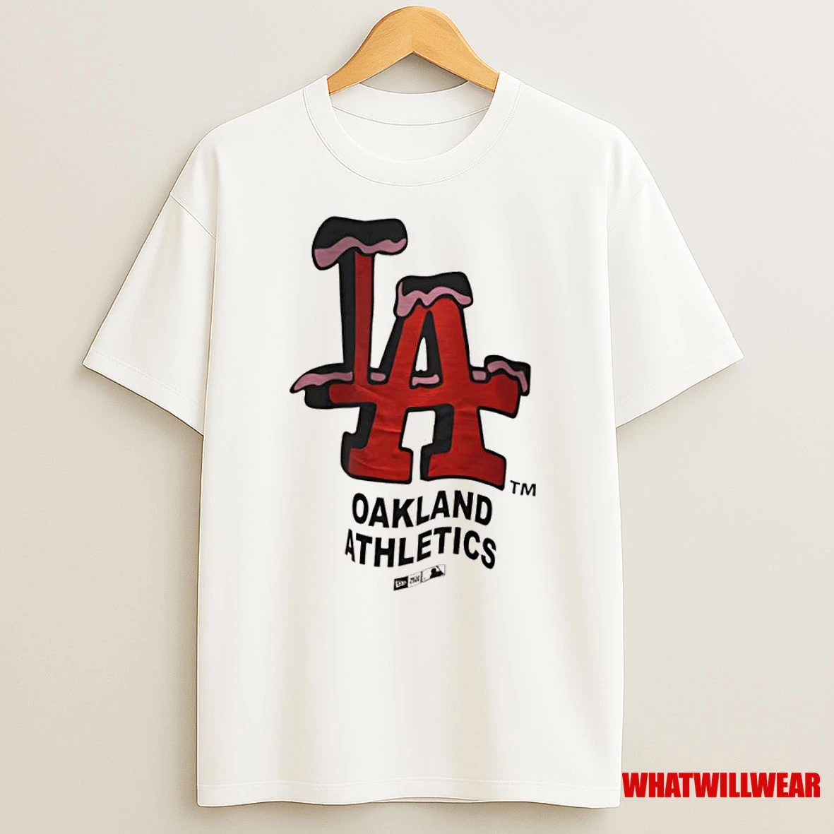 Los Angeles Dodgers Logo Oakland Athletics Shirts