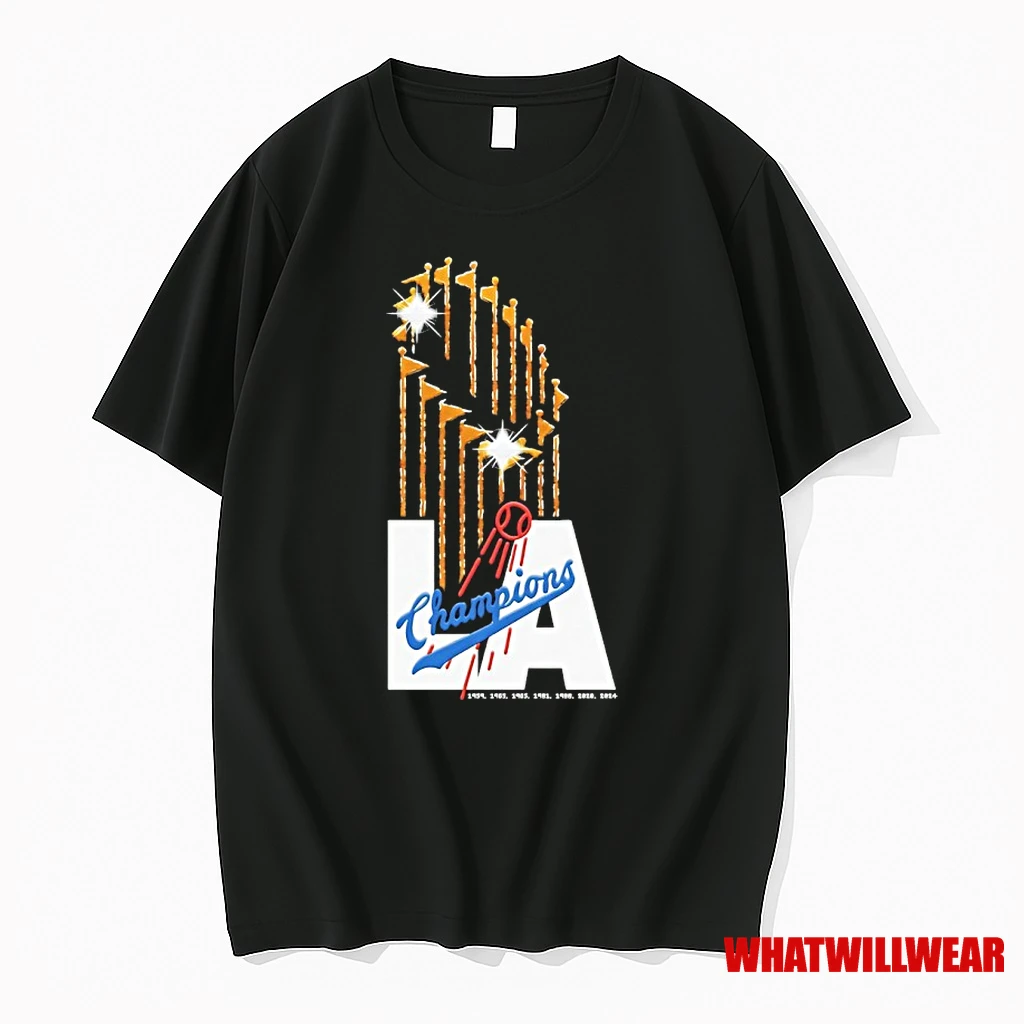 Los Angeles Dodgers Won The 7x World Series Champions Shirts